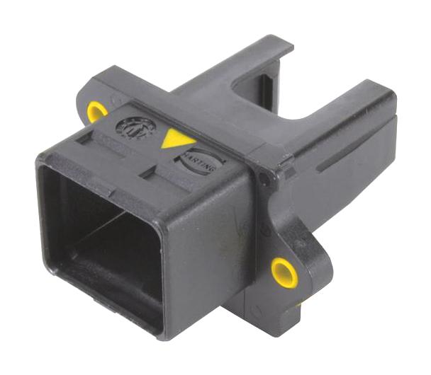 Harting 09455450042 Heavy Duty Conn, Push Pull, Blkhd Mount