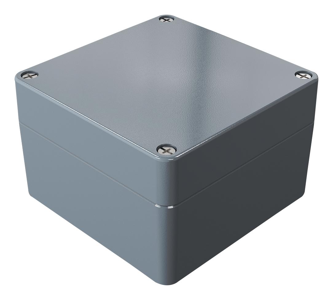 Rose 1141409 Enclosure, Aluminium, 140X140X90Mm