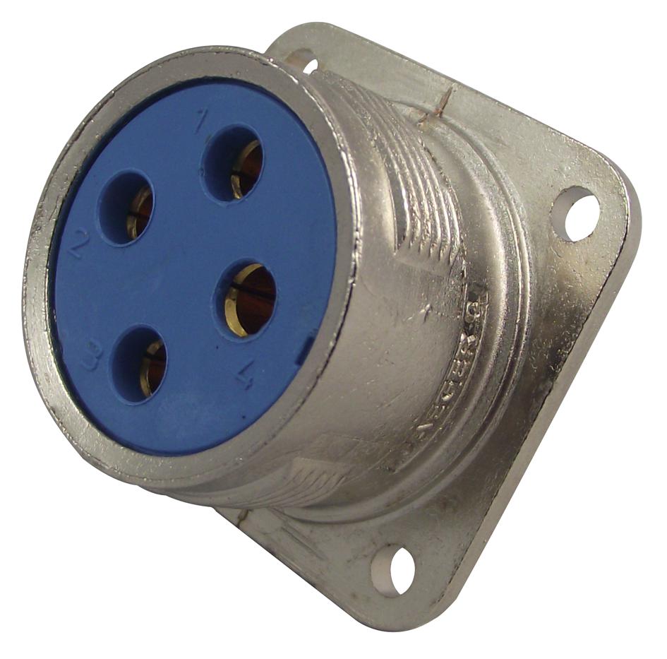 Jaeger 533760006 Receptacle, Panel, Skt Insert, 4Way