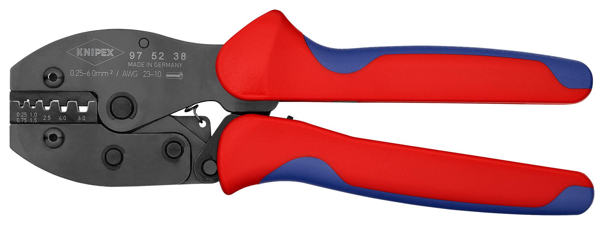 Knipex 97 52 38 Crimp Plier, 10-23Awg