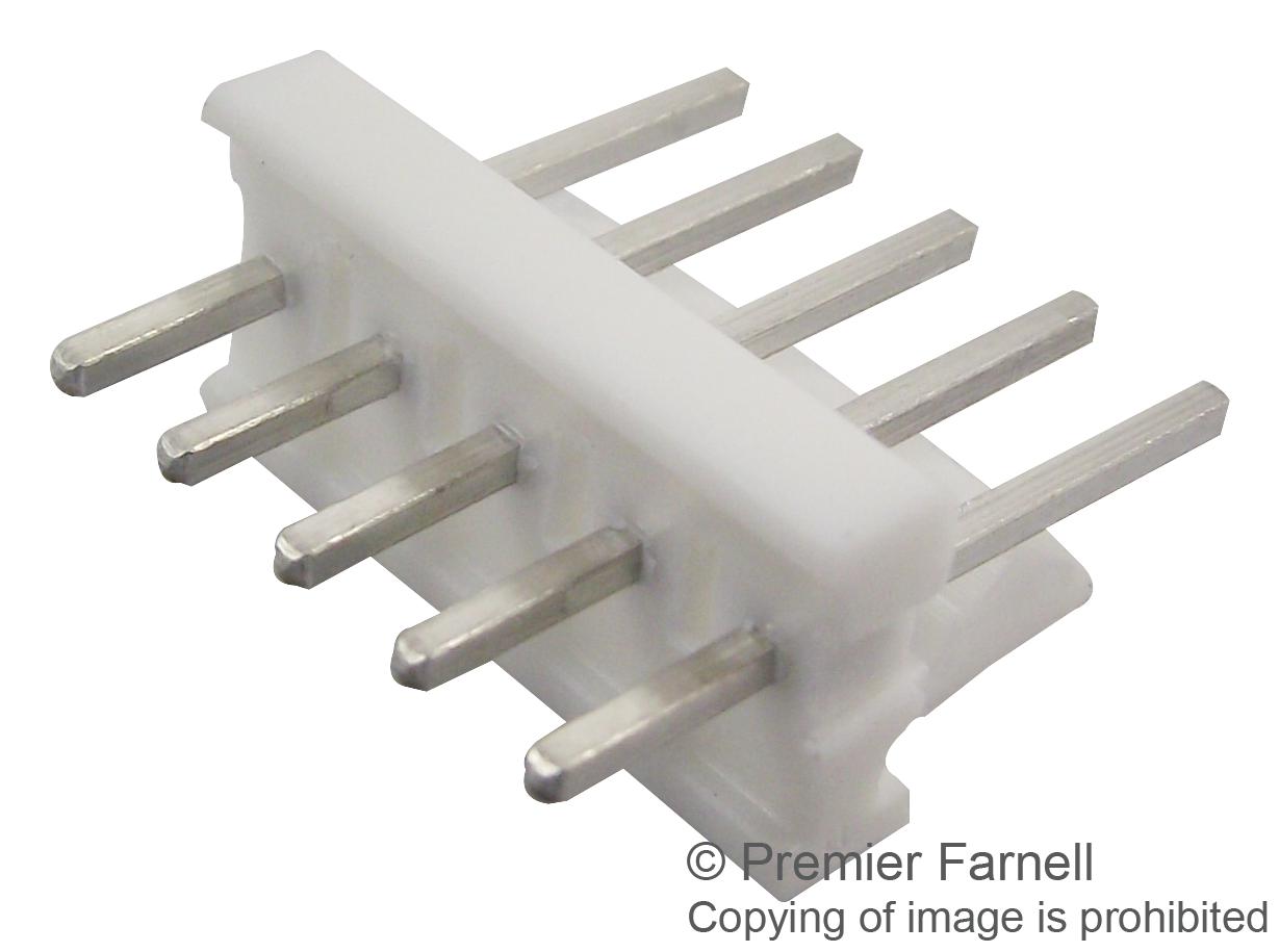 Amp - Te Connectivity 640456-5 Connector, Header, Tht, 2.54Mm, 5Way