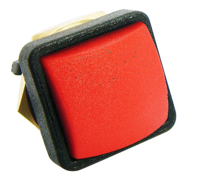 Itw Switches 49-59222 Switch, Square, Red