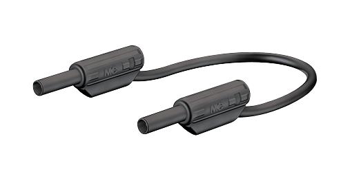 Staubli 659179-100-21 Test Lead, Blk, 1M, 600V, 10A