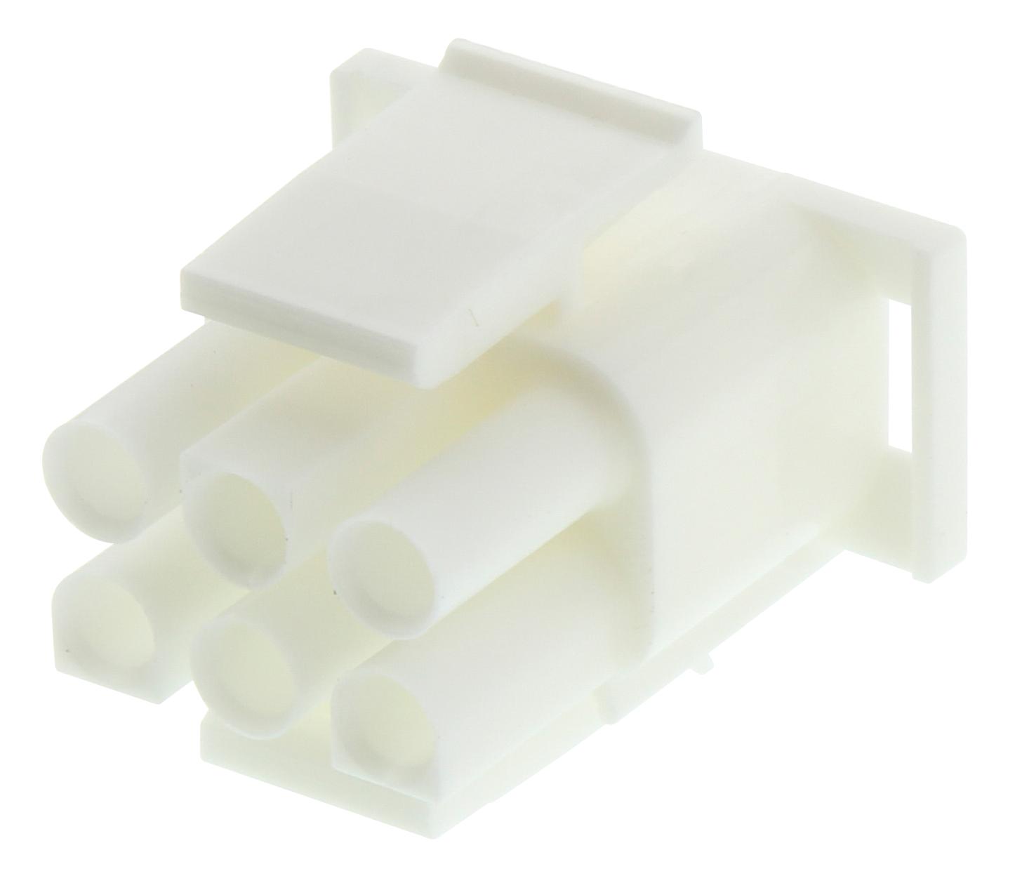 Amp - Te Connectivity 350715-1 Housing, Plug, 2Row, 6Way, 6.35Mm