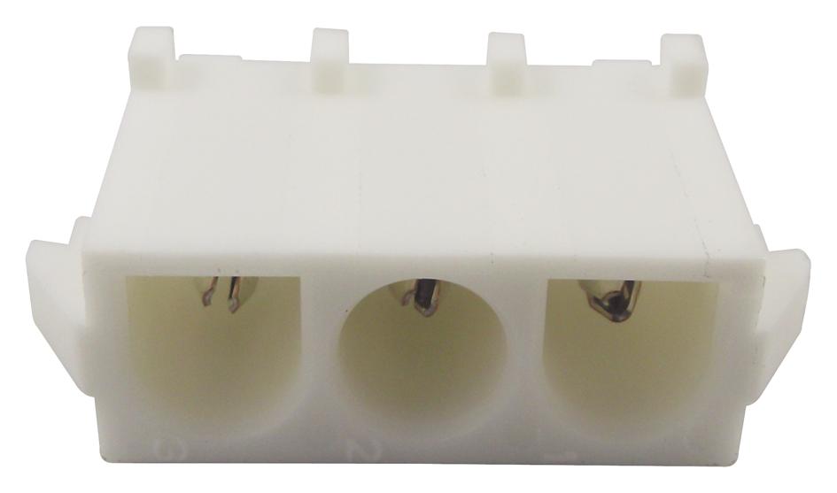 Amp - Te Connectivity 350789-1 Header, Vertical, 3 Way, Nylon