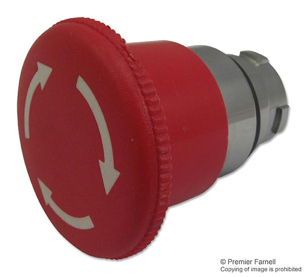 Multicomp Pro Rb2-Es54 Emergency Stop, Twist, 40Mm, Red