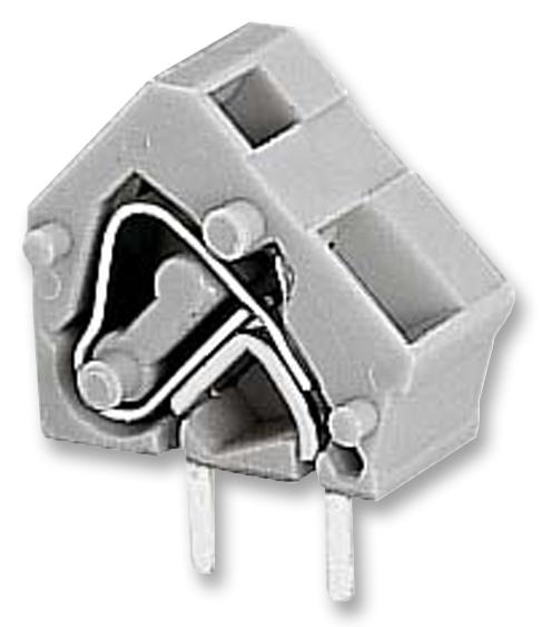 Wago 236-501. Terminal Block, Wire To Brd, 1Pos, 12Awg