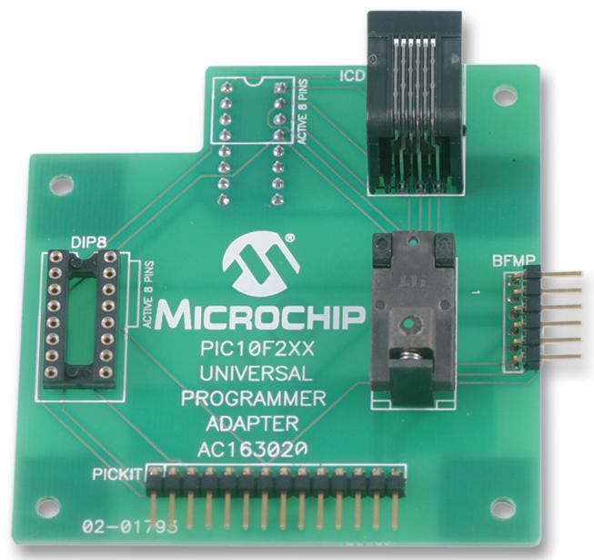 Microchip Ac163020 Programmer Adaptor, For Pic10F