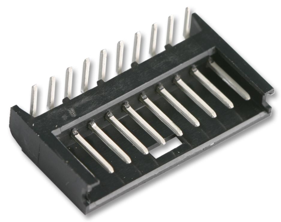 Amp - Te Connectivity 280381-1 Header, Shrouded, R/a, 10Way