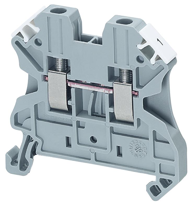 Phoenix Contact 3044102 Terminal Block, Din Rail, 2Pos, 12Awg