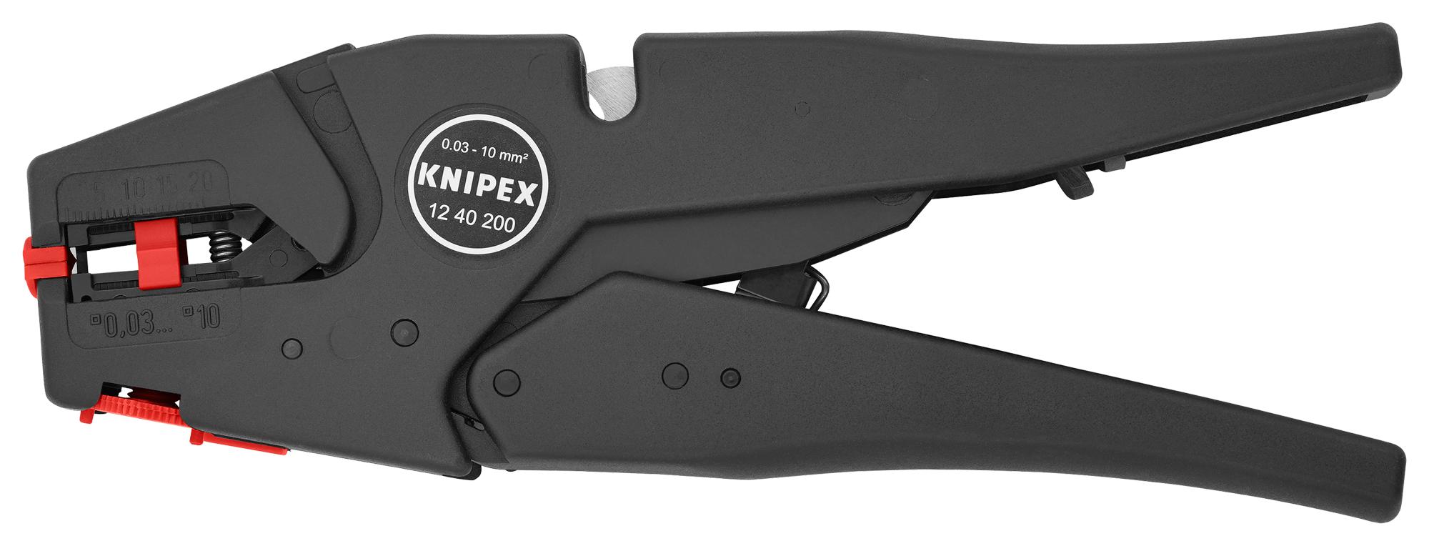 Knipex 12 40 200 Cable Stripper, 0.8-10Mm2