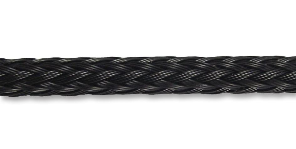 Pro Power Pp-03-0 Sleeving, Braid, Black, 100M