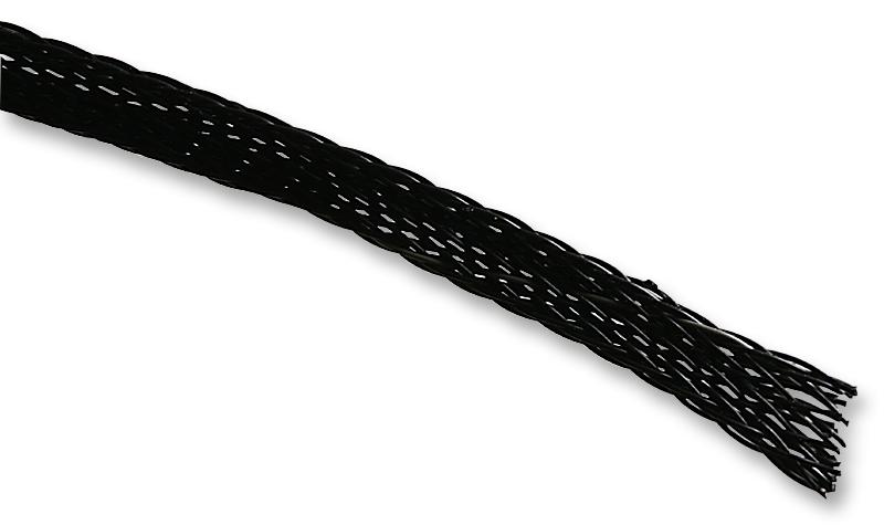 Pro Power Pp1/4-09 Sleeving, Braid, Black/white, 100M