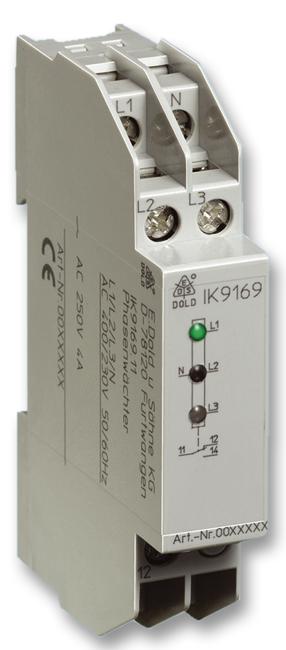 Dold Ik 9169.11 3Ac 380-415V/220-240V Relay, Phase Monitor