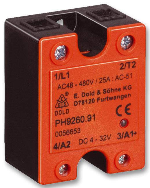 Dold Ph 9260.91 Ac 24 - 240V Ac 50A Relay, Semiconductor