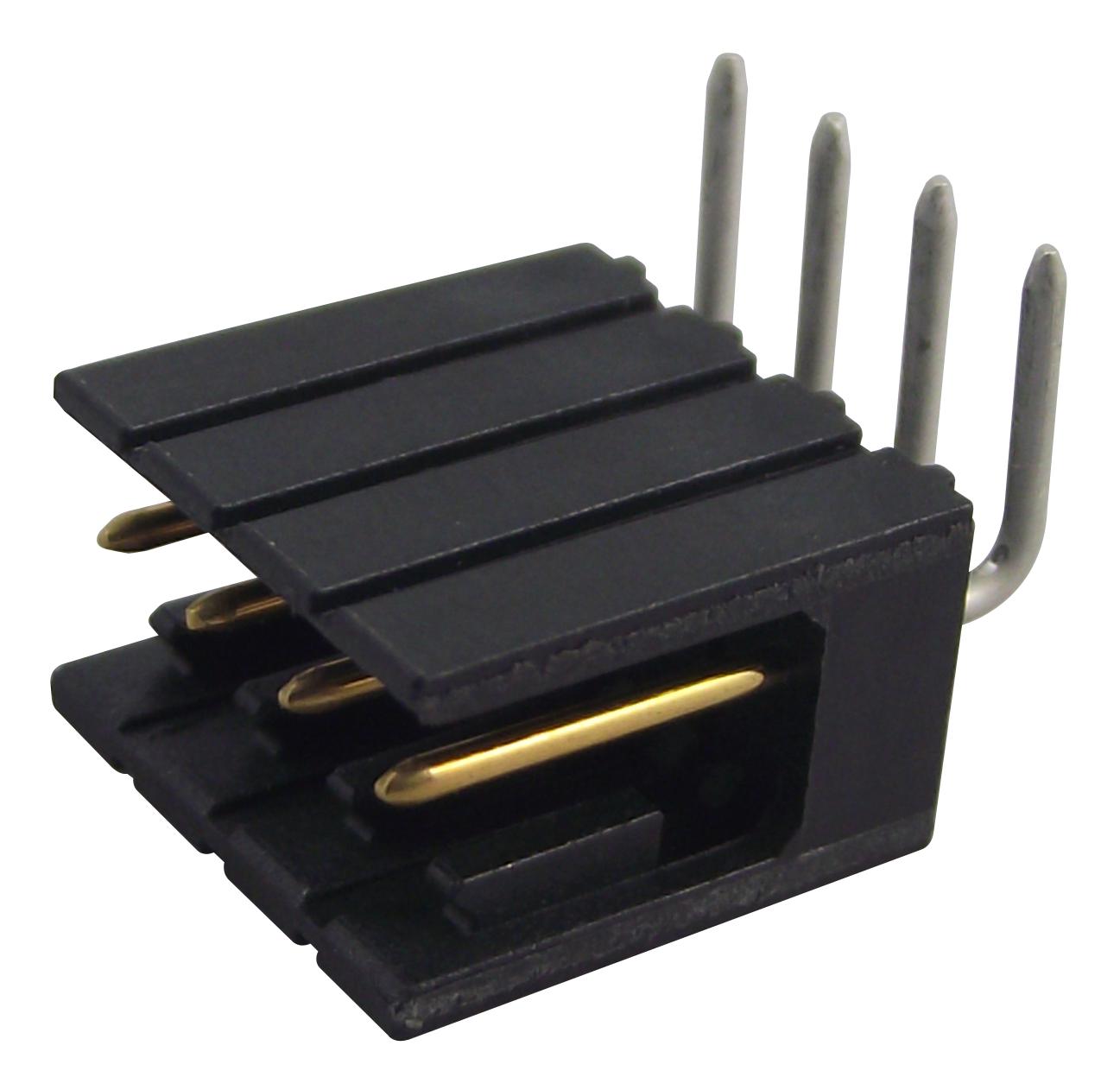 Amp - Te Connectivity 826468-4 Header, Right Angle, 4Way