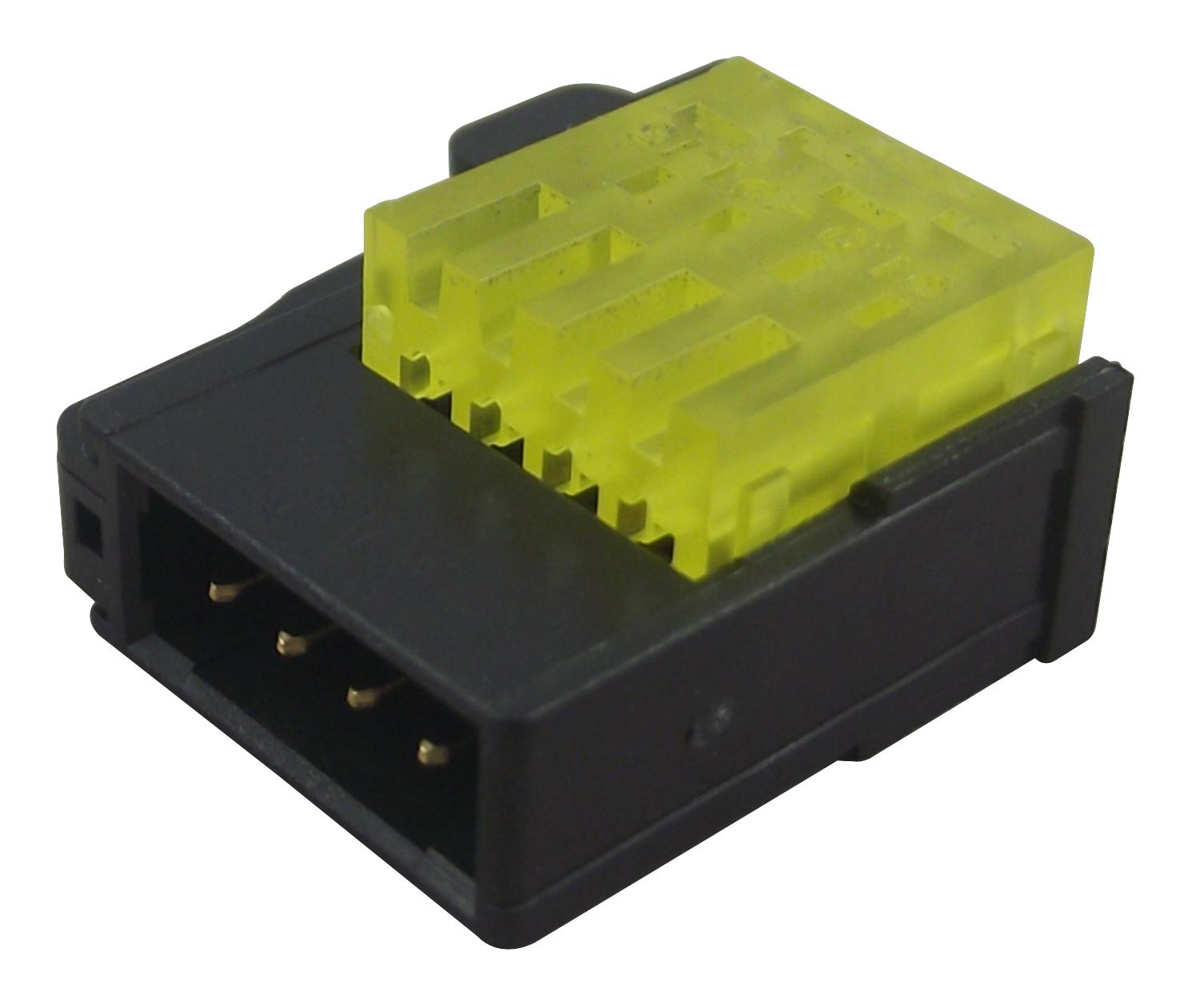 Te Connectivity 1473562-4 Plug, Yellow, 1-1.15Mm