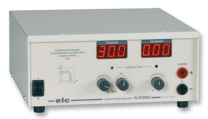 Elc Alr3003 Power Supply, 1Ch, 30V, 3A, Adjustable