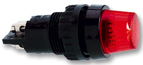 Rafi 5.49.205.013/1301 Lens, Screw-In, Transparent Red