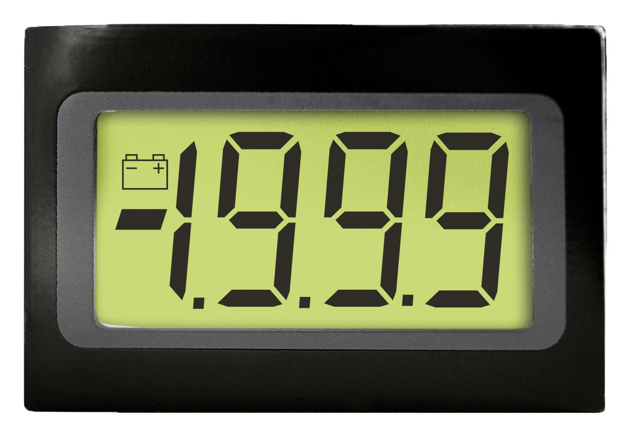 Lascar Sp200 Voltmeter, Lcd, 3.5Digit, 12Pin