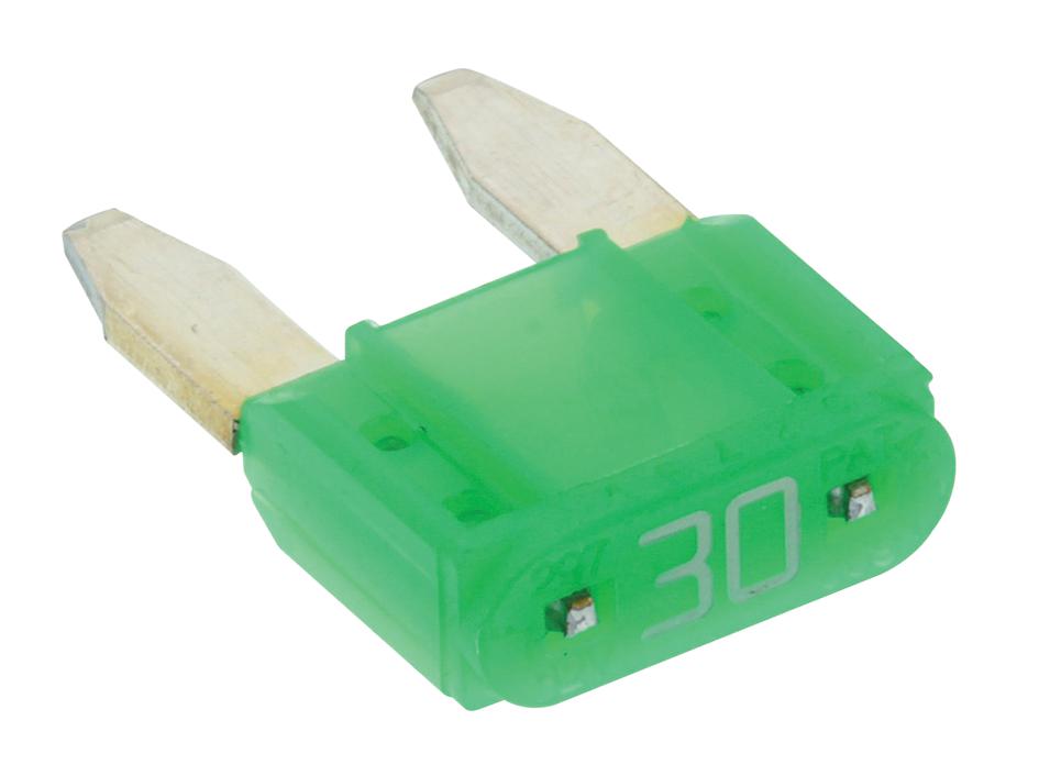 Littelfuse 0297030.l Blade Fuse, 30A, 32Vdc, Fast Acting