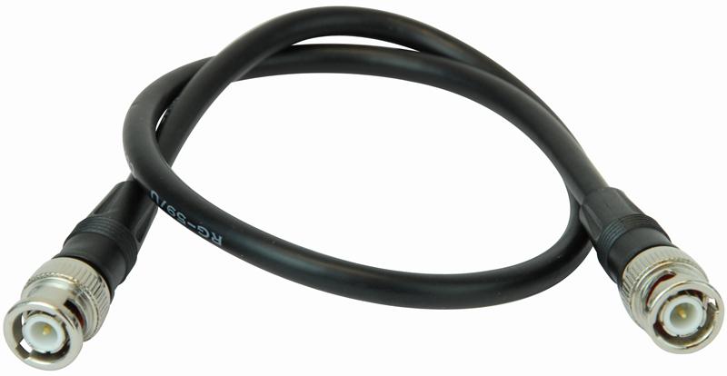 Multicomp Pro Mc002870 Rf Cable Assy, Bnc Plug-Bnc Plug, 500Mm