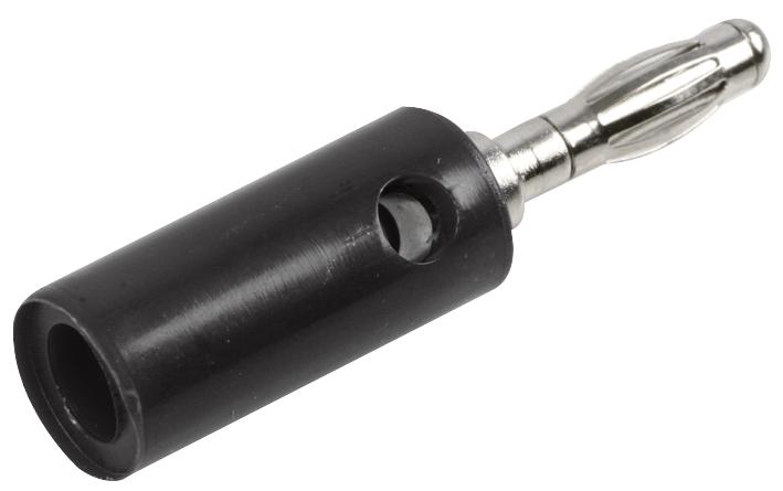 Pro Signal Psg08247 Plug, Banana 4Mm Black (Pk 2)