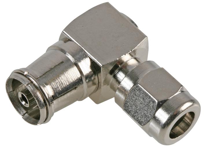 Pro Signal Psg02061 Tv Coax Socket, 90Deg