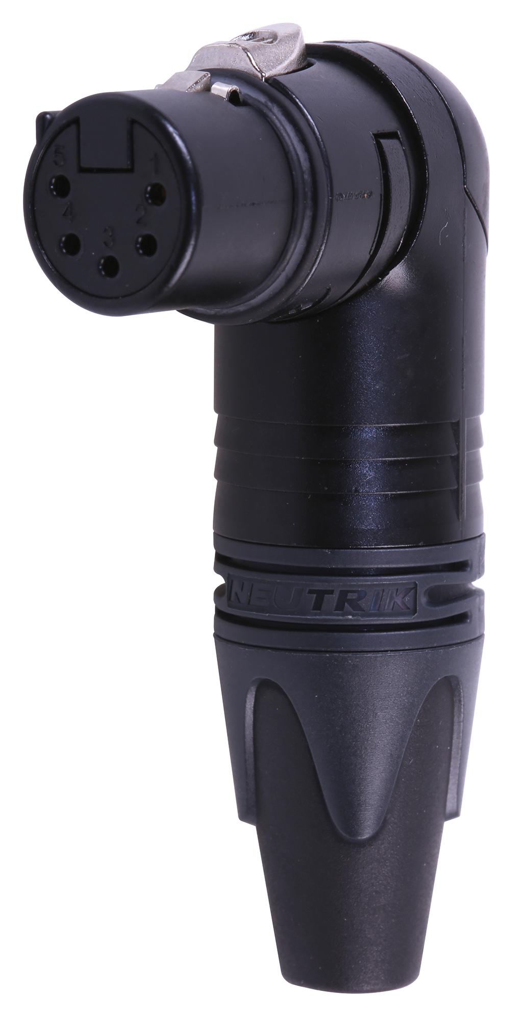 Neutrik Nc5Frx-B Socket, Xlr, 90Deg, 5Pole