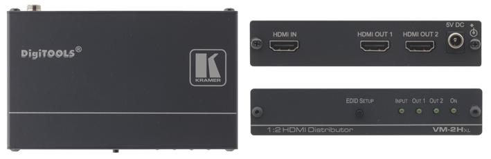 Kramer Vm-2Hxl Distribution Amplifier, Hdmi, 1:2