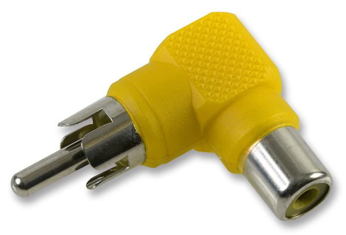 Pro Signal Psg02731 Phono Adaptor, 90Deg, Yellow