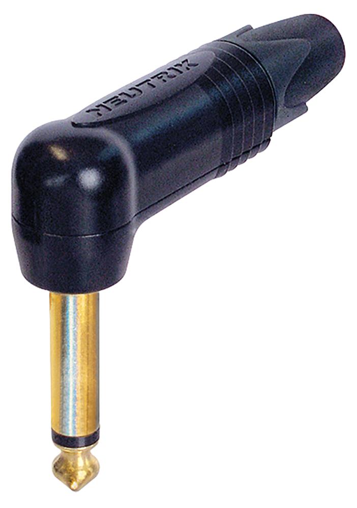 Neutrik Np2Rx-B Plug, 1/4 Jack, 90Deg, 2Pole