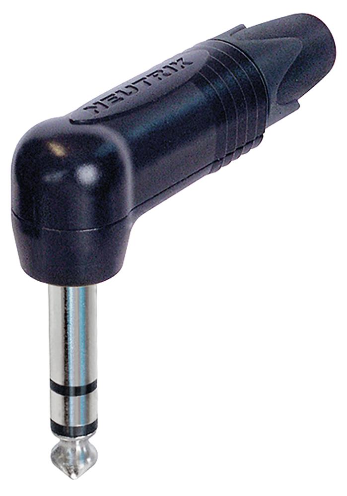 Neutrik Np3Rx-Bag Plug, 1/4 Jack, 90Deg, 3Pole