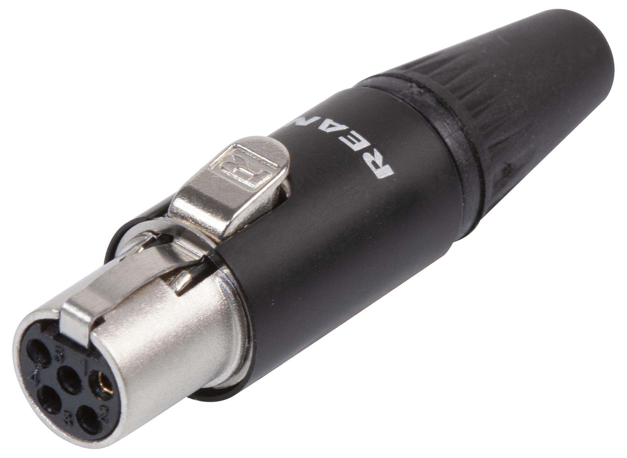 Rean Rt5Fc-B Socket, Free, Tiny Xlr, 5Way