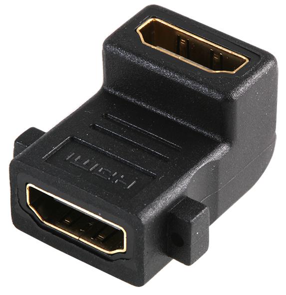 Pro Signal Psg03816 Adaptor, Hdmi Socket To Socket, 90Deg