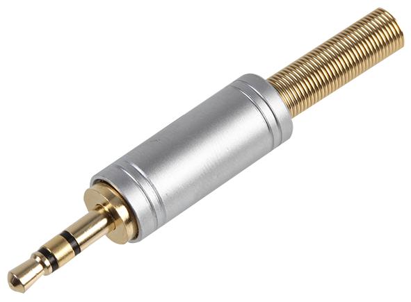 Pro Signal Psg03879 Connector, 3.5Mm Jack Plug, 3P, Metal+Sr