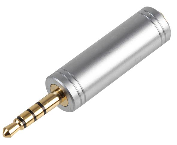 Pro Signal Psg03882 Adaptor, Jack, 3.5Mm S To 3.5Mm P 4P