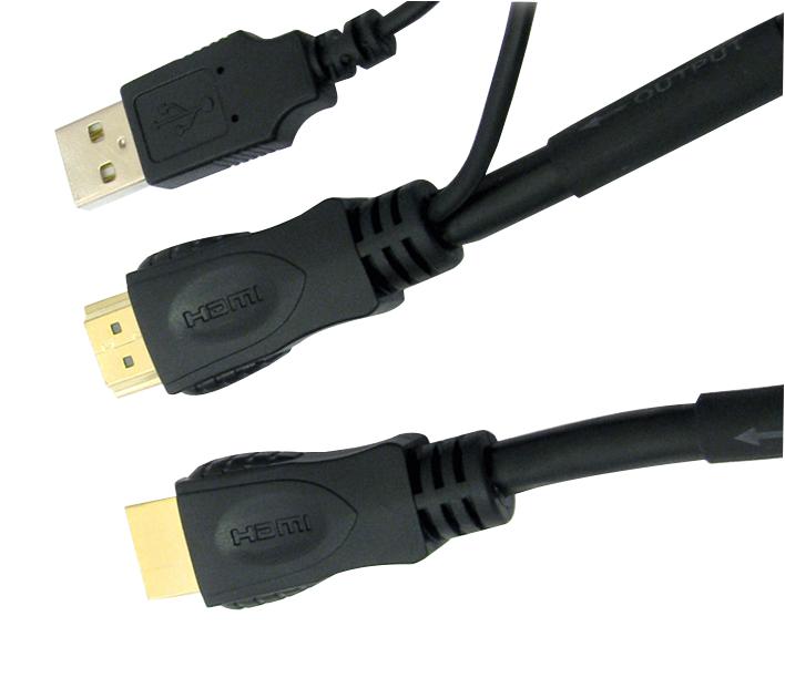 Pro Signal Nlhdmi-Ext30M Cable Assy, Hdmi-Hdmi/usb Plug, 30M