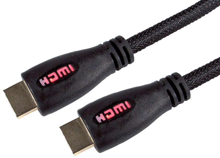 Pro Signal 99Hd4-03Rd 3M Hs Hdmi With Ethernet, Red Led