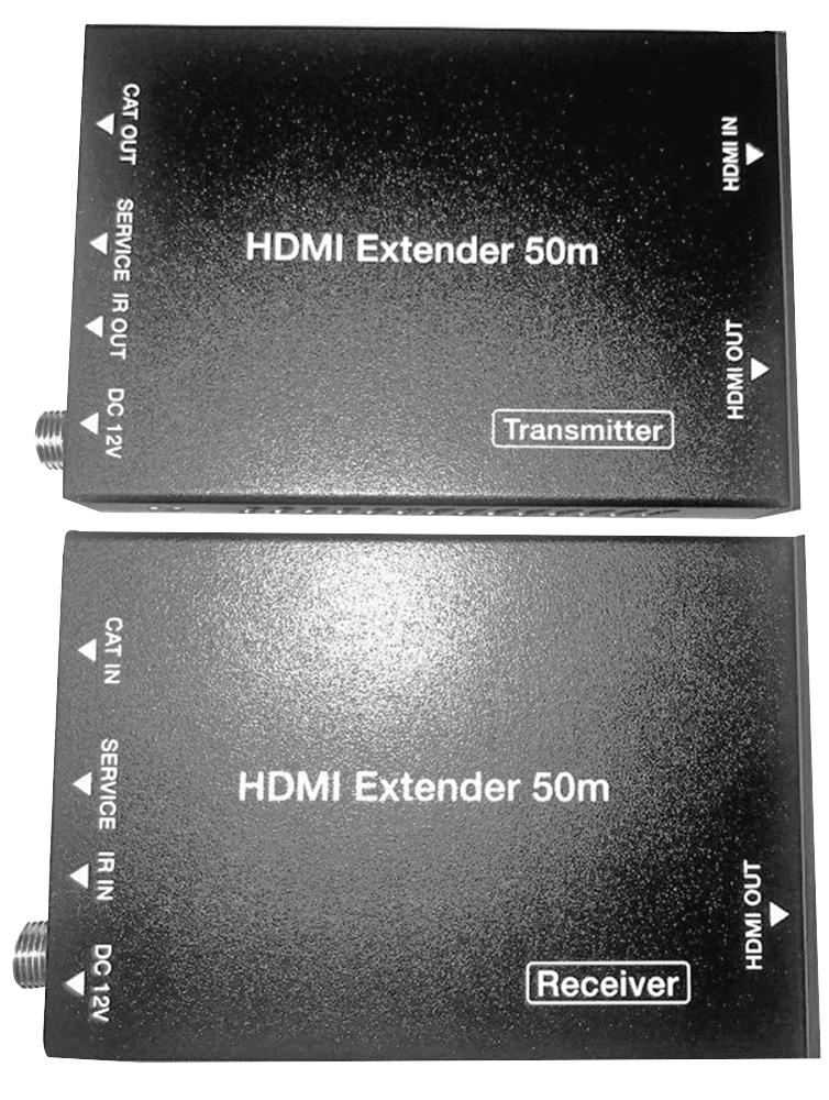 Proception Prohdmiex50M-4K 50M 4K Hdmi Cat5E/6/7 Extender Ir,poe