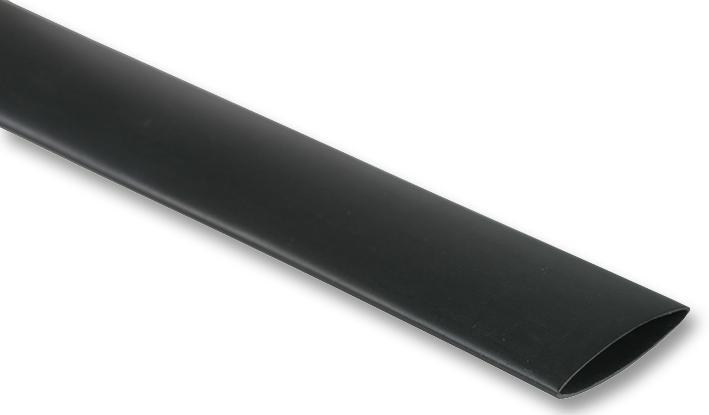 Multicomp Pro Hs116 1.2M Heat Shrink, 6.4Mm, Black, 1.2M