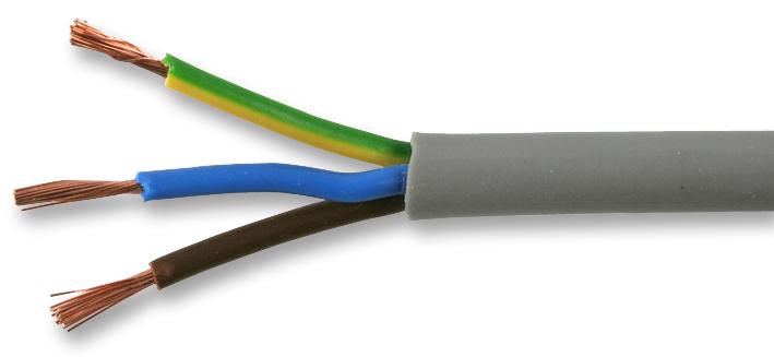 Multicomp Pro 2183Y-0.50Mmgry Multicore Cable, Flexible, Rou