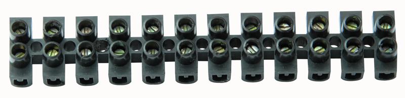 Pro Power 30Ablk Pk 10 Terminal Block Black 30A 10/pk