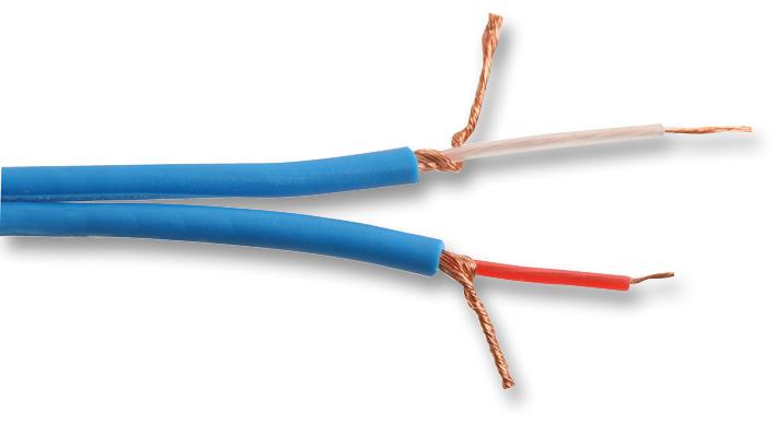 Pro Power Pp0027 Cable Audio 2 Core Screened Blue