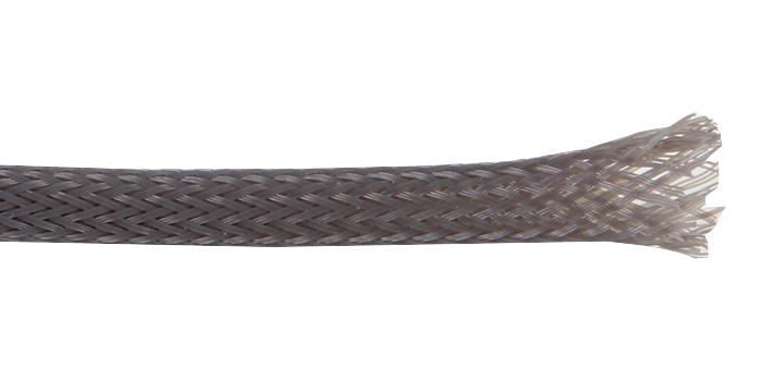 Pro Power Bsfrg-003 100M Braid Sleeve, 3Mm, Grey, 100M