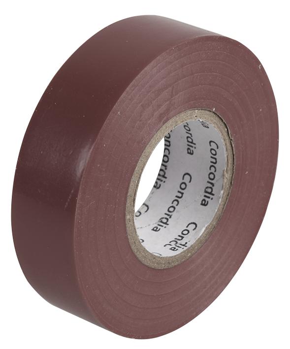 Concordia Technologies Ait1920Brn Single Insulation Tape Brown 19Mm X 20M