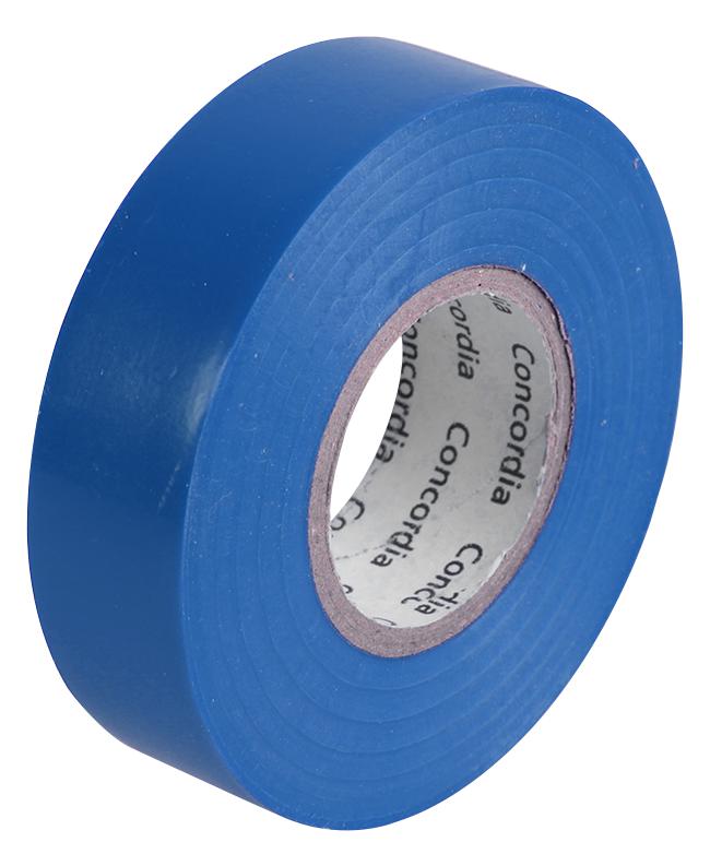 Concordia Technologies Ait1933Blue Single Insulation Tape Blue 19Mm X 33M