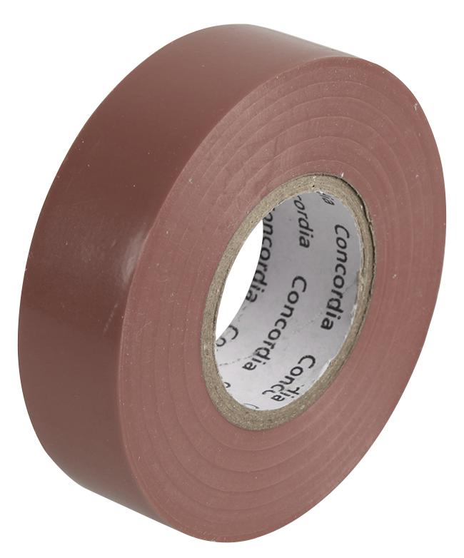 Concordia Technologies Ait1933Brn Single Insulation Tape Brown 19Mm X 33M