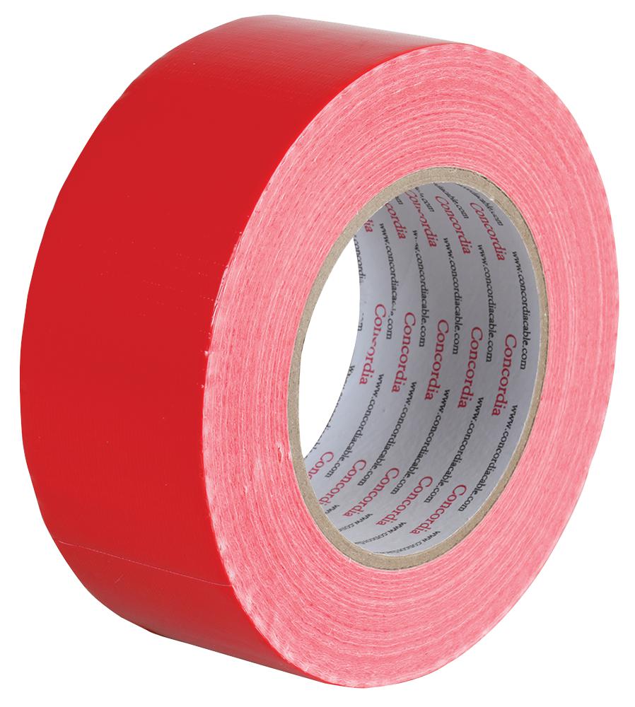 Pro Power Agt50X50Red Waterproof Cloth Gaffer Tape Red 50Mm