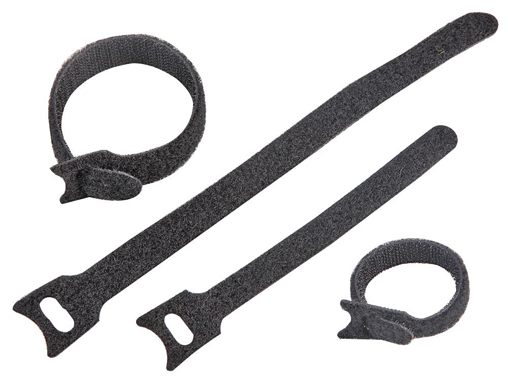 Pro Power Cbt13716 Blk Cable Ties Releasable, Black, 40 Pack